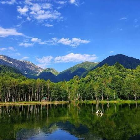 Mountain lake, Lechkhumi